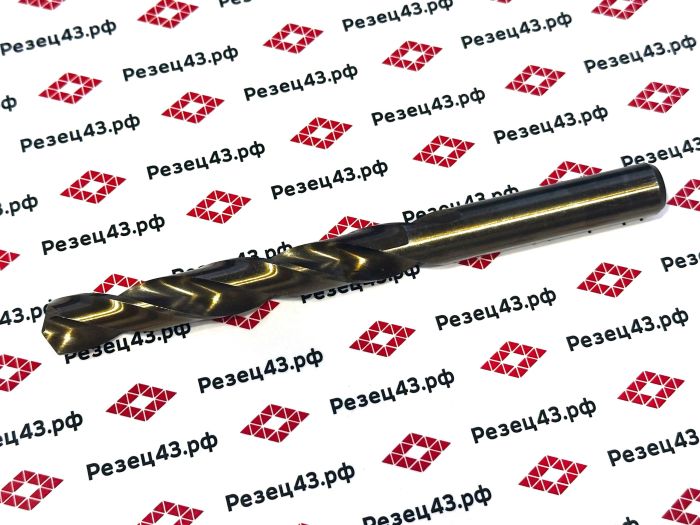 Сверло из быстрорежущей стали 14 мм HSS Co M35 (кобальт)
