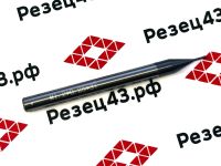 Концевая твердосплавная резьбовая фреза трехрядная М1,2х0,25 (P,M,K)