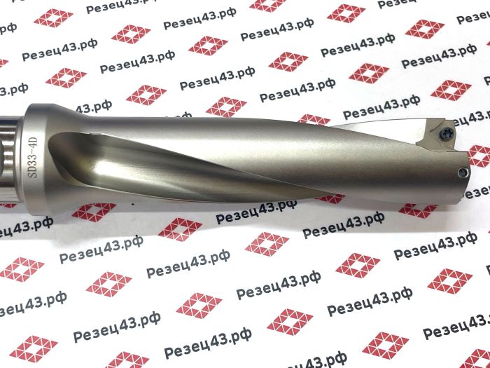 Корпусное сверло SD-33-C32-4D (WC-33-C32-4D) со сменными пластинами WC**