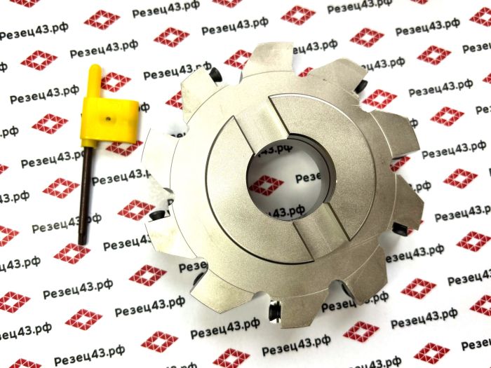 Дисковая насадная фреза со сменными пластинами SMP12 125-H20-32-10T