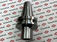 Оправка переходная (адаптер) с конуса BT50 (ISO50, 7:24) на конус Морзе 4, вылет 90 мм (лапка) BT50-MTA4-90