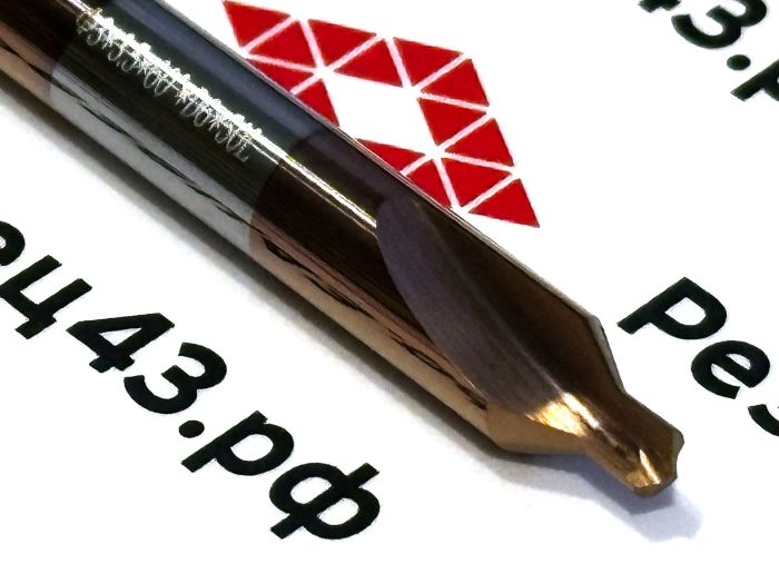 Центровочное сверло, твердосплавное, 3 мм (тело 6 мм)