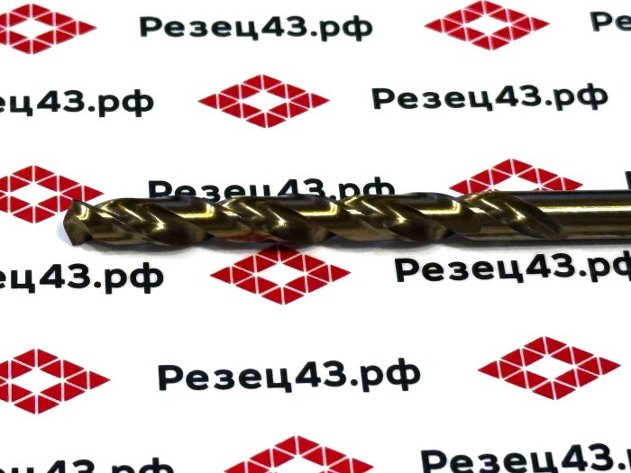 Сверло из быстрорежущей стали 6,3 мм HSS Co M35 (кобальт)