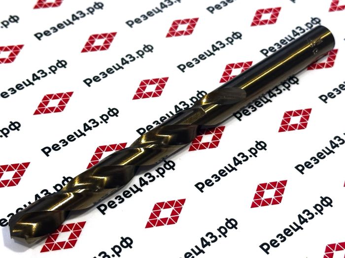 Сверло из быстрорежущей стали 11 мм HSS Co M35 (кобальт)