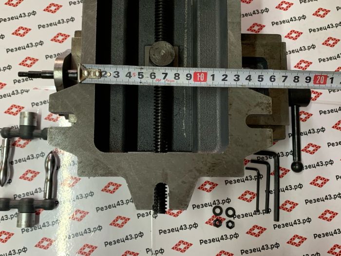 Крестовые тиски (координатные) 125 мм (Q97-125)