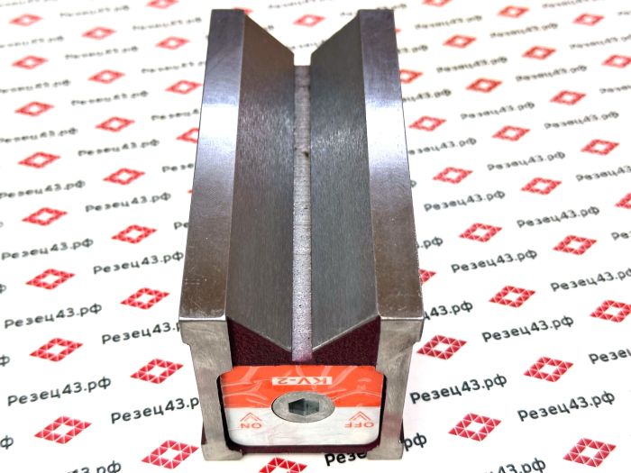 Магнитный V-блок 123х73х60 (KV-2)