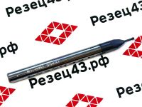 Концевая твердосплавная резьбовая фреза трехрядная М1,6х0,35 (P,M,K)