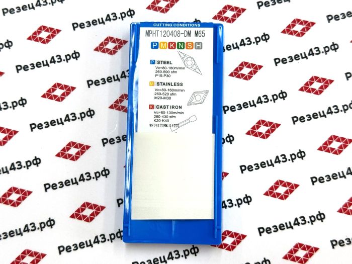 Пластина MPHT120408-DM M65