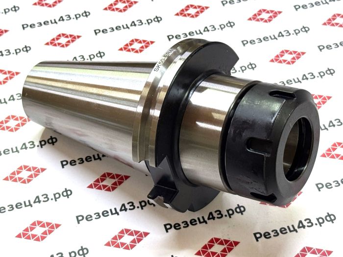Цанговый патрон SK50 с ключом и набором цанг ER40 в кейсе (SK50-ER40-23PCS)
