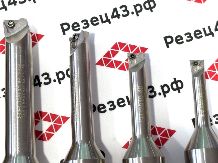 Комплект расточных резцов (державок) SBJ20 (NBJ20) под сменные пластины, 8 штук