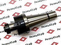 Оправка NT40 под насадные фрезы с посадкой 27 мм, вылет 45 мм (NT40-FMB27-45 (П2))