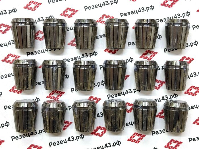 Цанговый патрон SK50 с ключом и набором цанг ER32 в кейсе (SK50-ER32-18PCS)