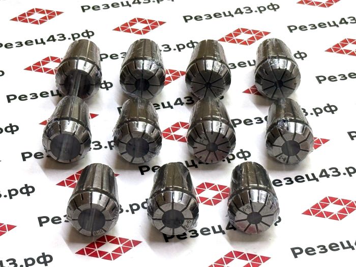 Цанговый патрон NT30 с ключом и набором цанг ER20 в кейсе (NT30-ER20-11PCS)