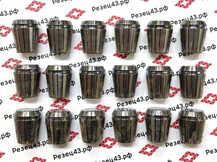 Цанговый патрон NT40 с ключом и набором цанг ER32 в кейсе (NT40-ER32-18PCS)