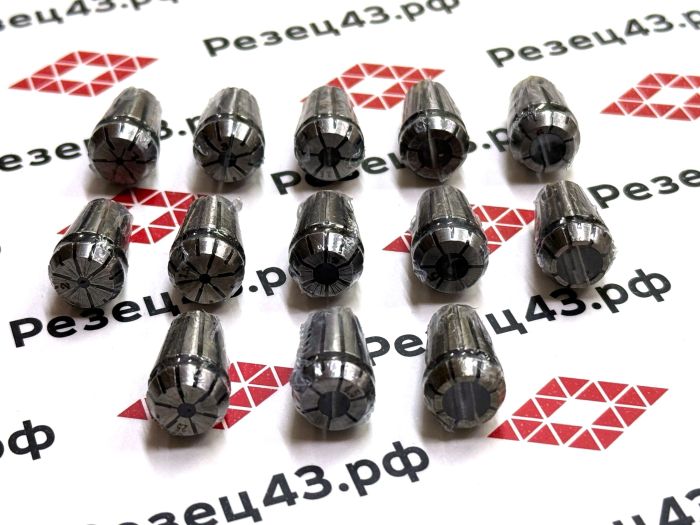 Цанговый патрон NT30 с ключом и набором цанг ER11 в кейсе (NT30-ER11-13PCS)
