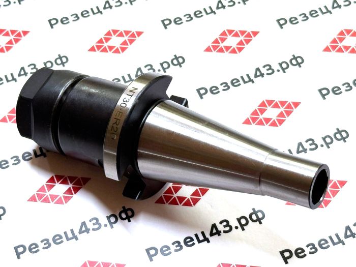 Цанговый патрон NT30 с ключом и набором цанг ER20 в кейсе (NT30-ER20-11PCS)