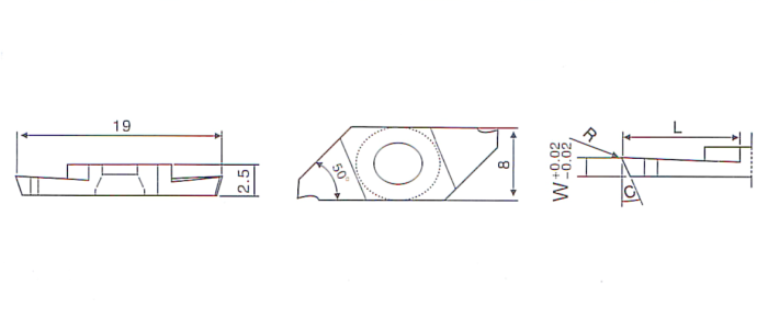 Пластина CTP07FRN RDA