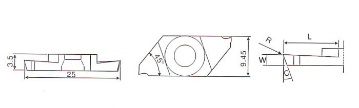 Пластина CTPA20FR RZ6118