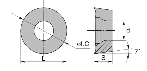 Пластина RCGT10T3MO-AK H01